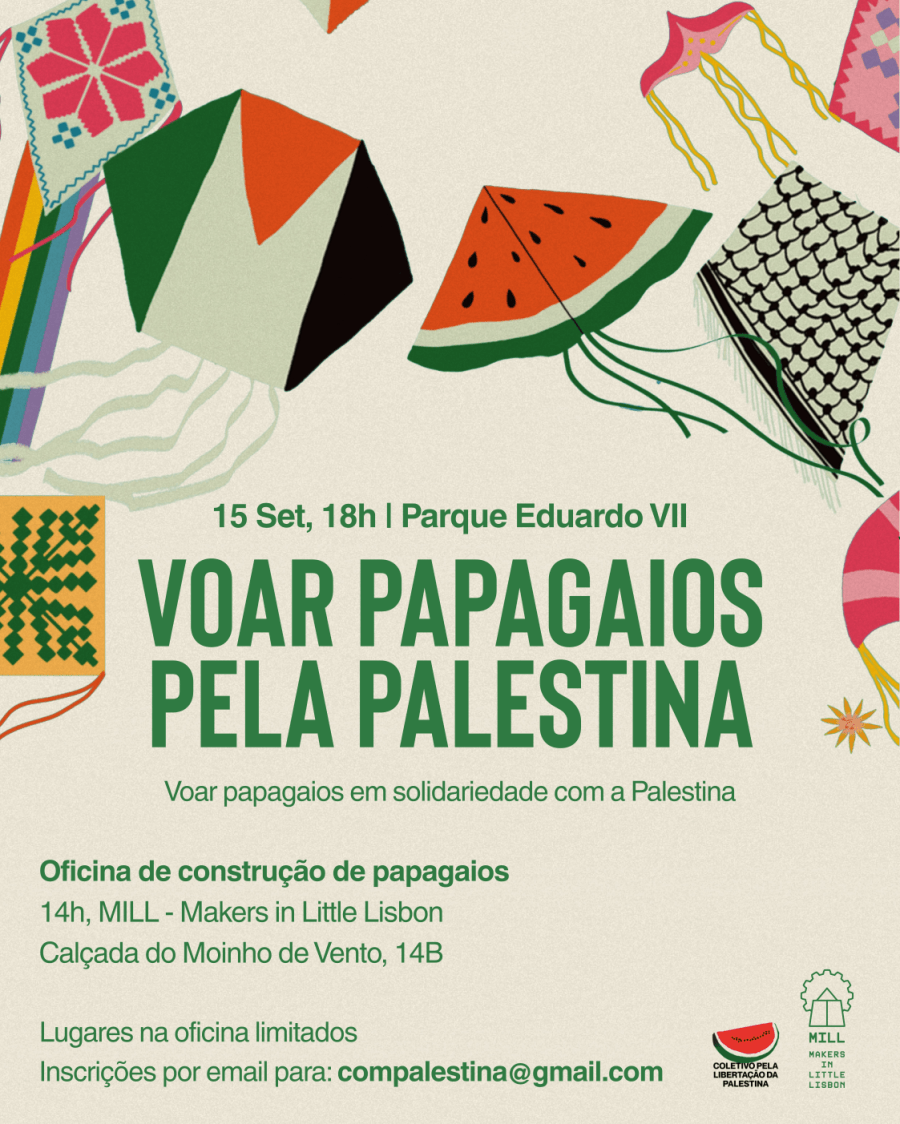 Voar Papagaios pela Palestina