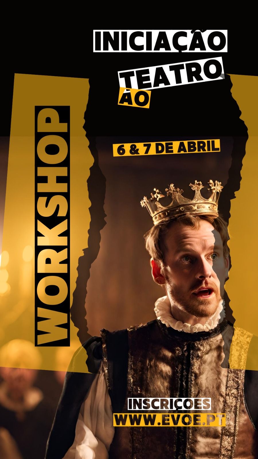 Workshop Iniciação ao Teatro | 6 & 7 de Abril