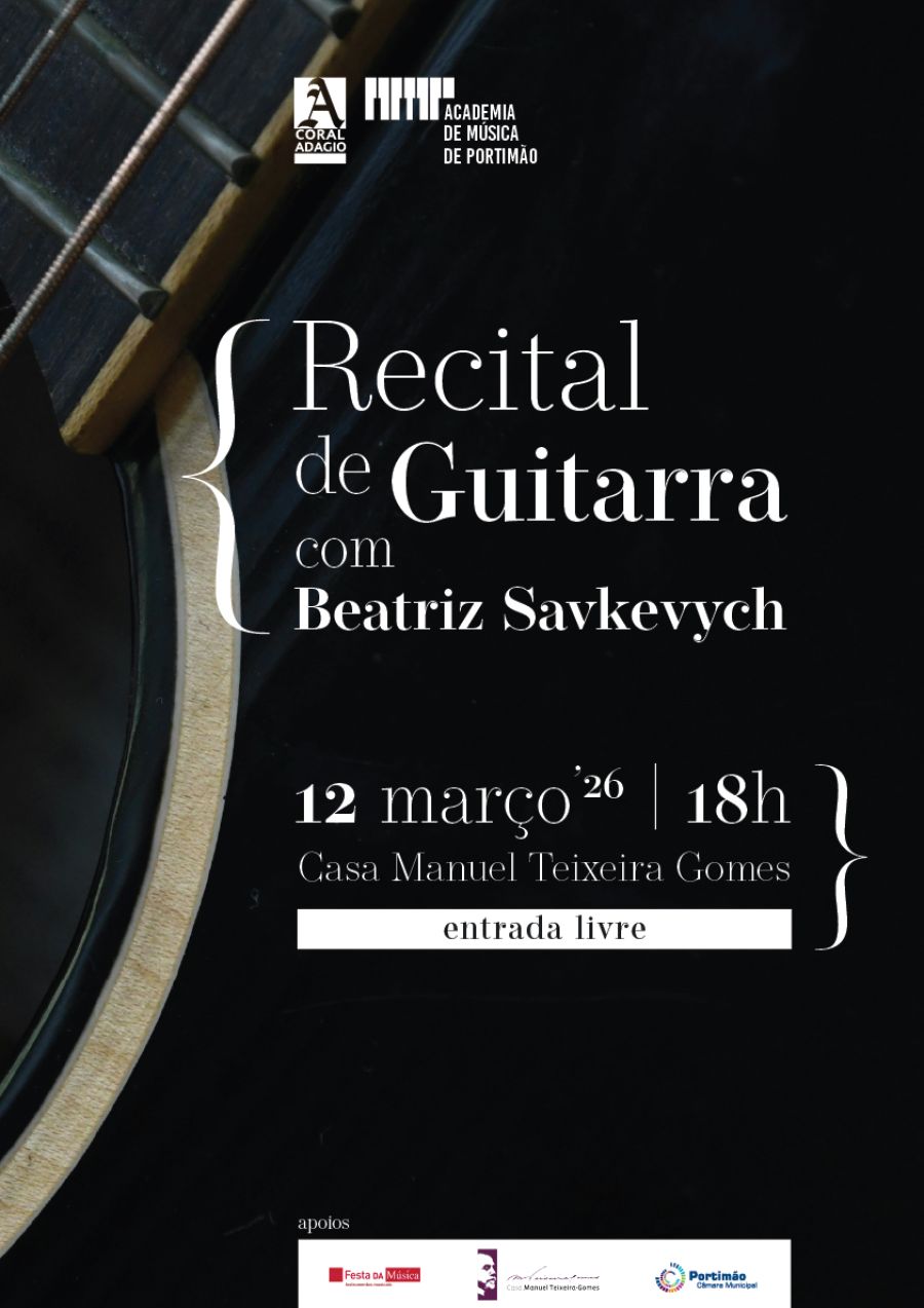 Recital de Guitarra com Beatriz Savkevych