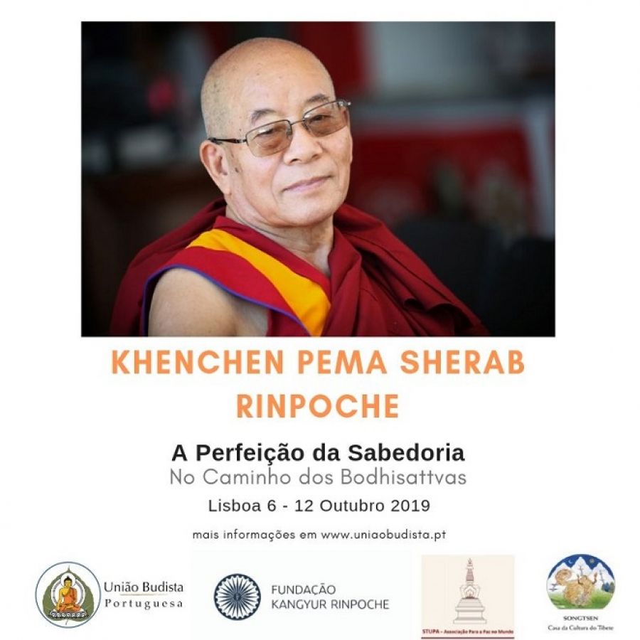 A Perfeição da Sabedoria com Khenchen Pema Sherab Rinpoche