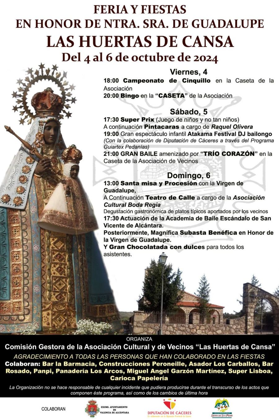 Fiestas 'Las Huertas de Cansa' 2024