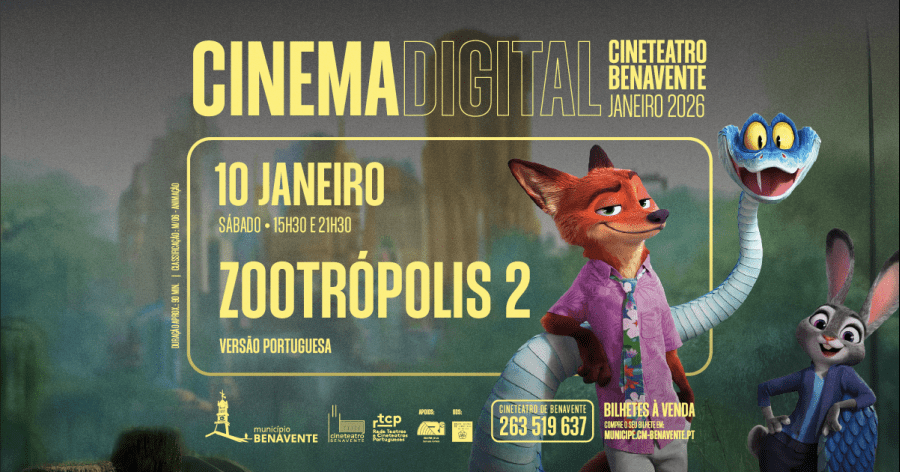 Cinema Digital “Zootrópolis 2”