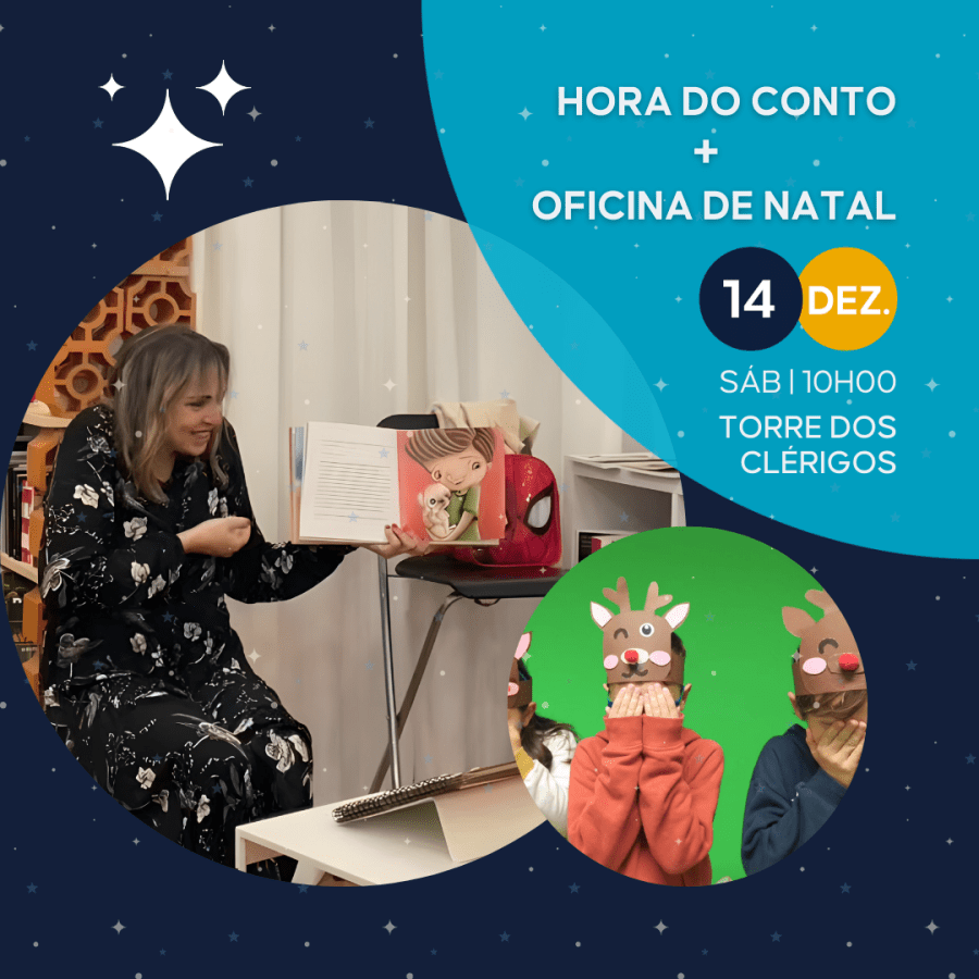 Hora do conto + Oficina de Natal