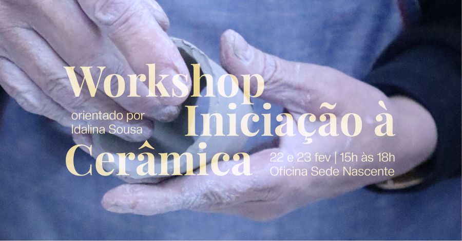 Workshop de Iniciação à Cerâmica