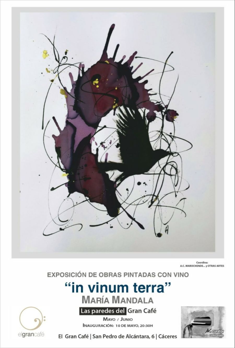 Exposicion: 'In Vinum Terra' de María Mandala 