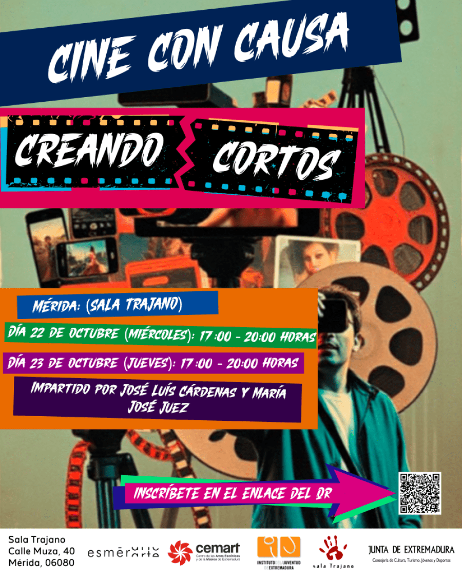 Taller de cine para jóvenes en Mérida 'Cine con causa'