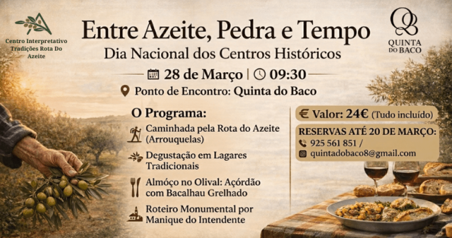 Entre Azeite, Pedra e Tempo
