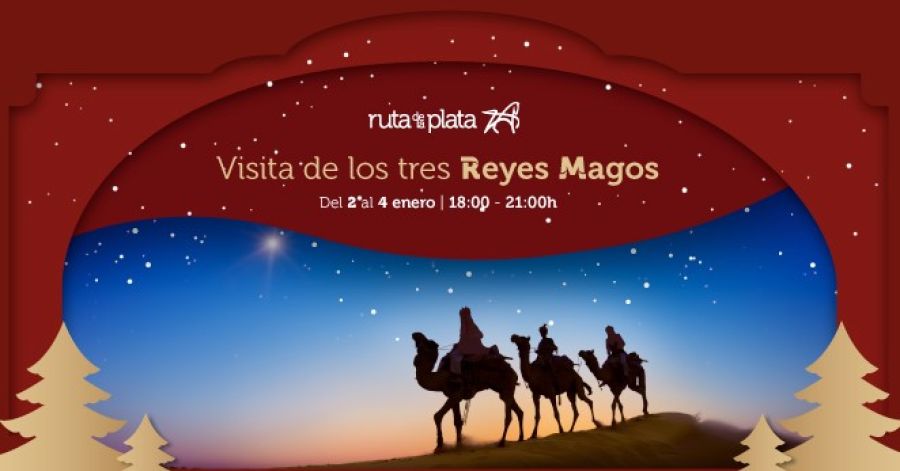 Los Reyes Magos visitan Ruta de la Plata