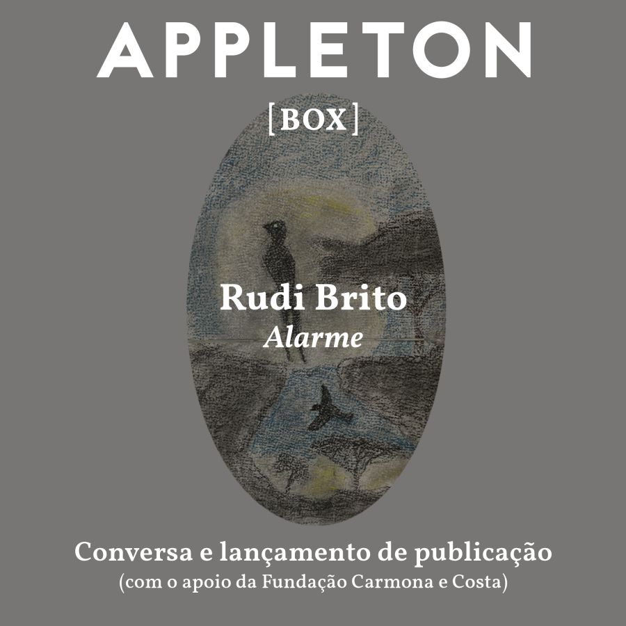 Rudi Brito: Alarme - Conversa e lançamento de publicação
