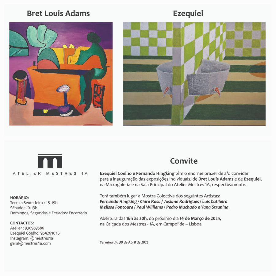 Exposição de Março na @Mestres1a