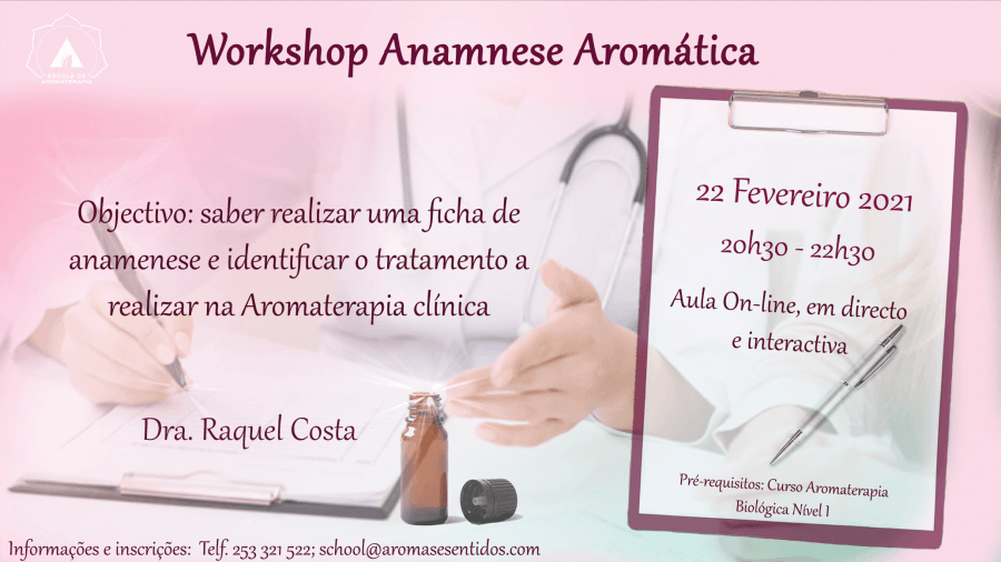 Workshop Anamnese Aromática
