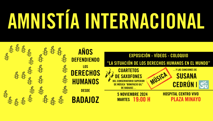 30 años de Amnistía Internacional en Badajoz