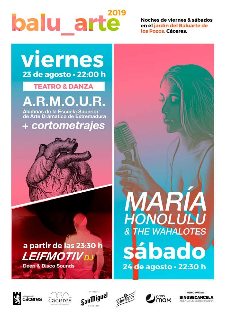 CANCELADO // A.R.M.O.U.R. + CORTOS + DJ | balu_arte 2019