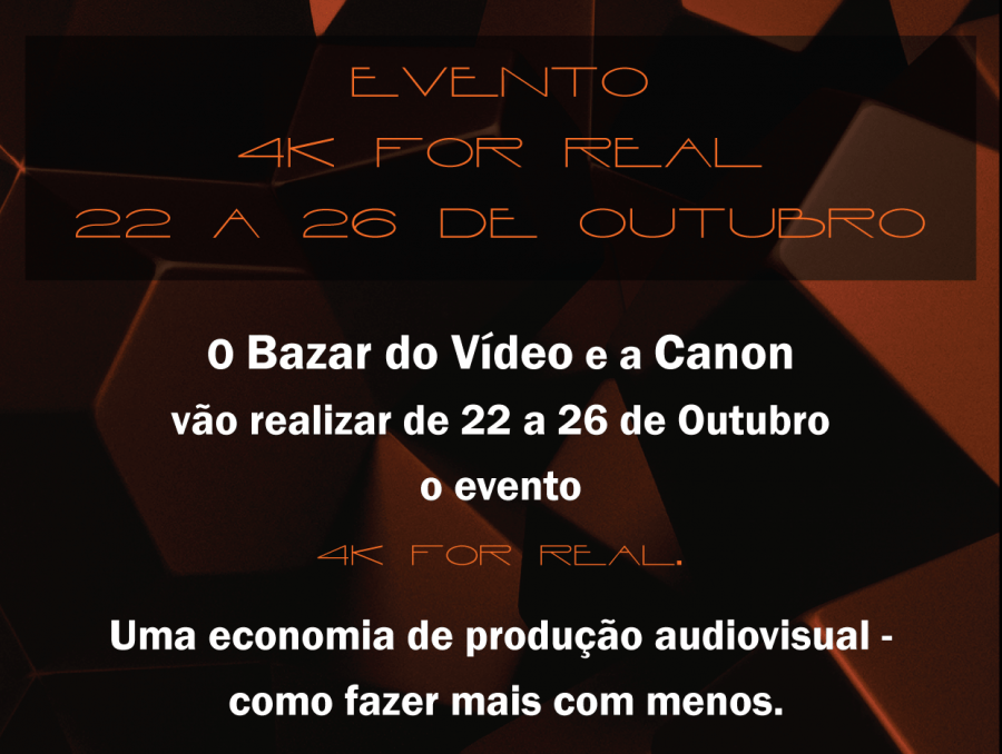 Evento 4K FOR REAL