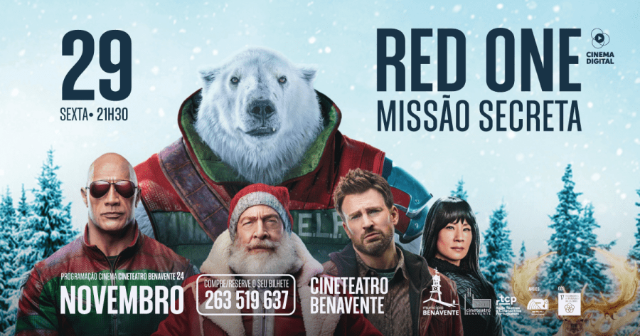 Cinema Digital “Red One: Missão Secreta”