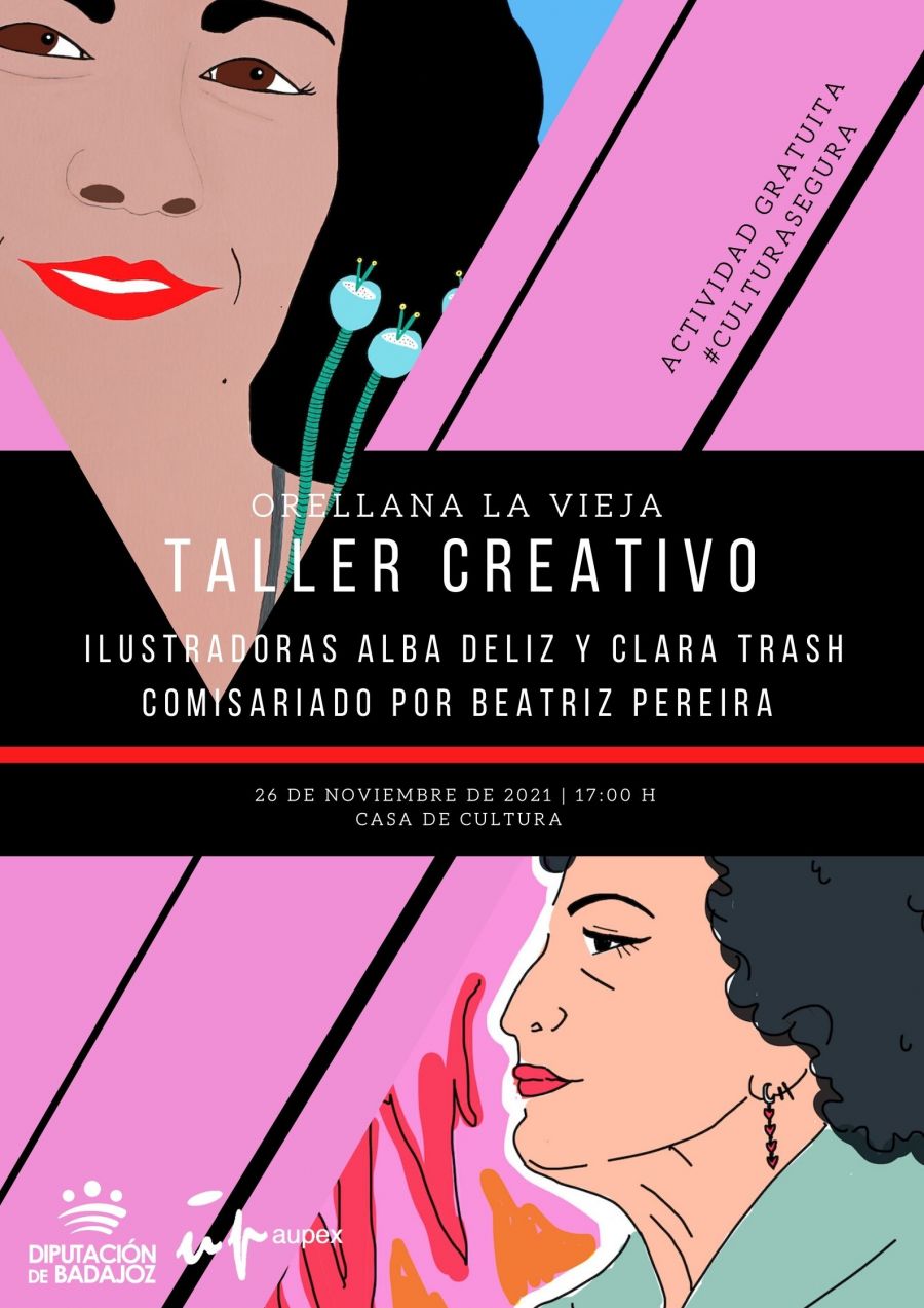 Taller creativo de ilustración por Alba Deliz y Clara Trash