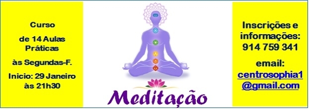 Curso de Meditação - 29 Janeiro