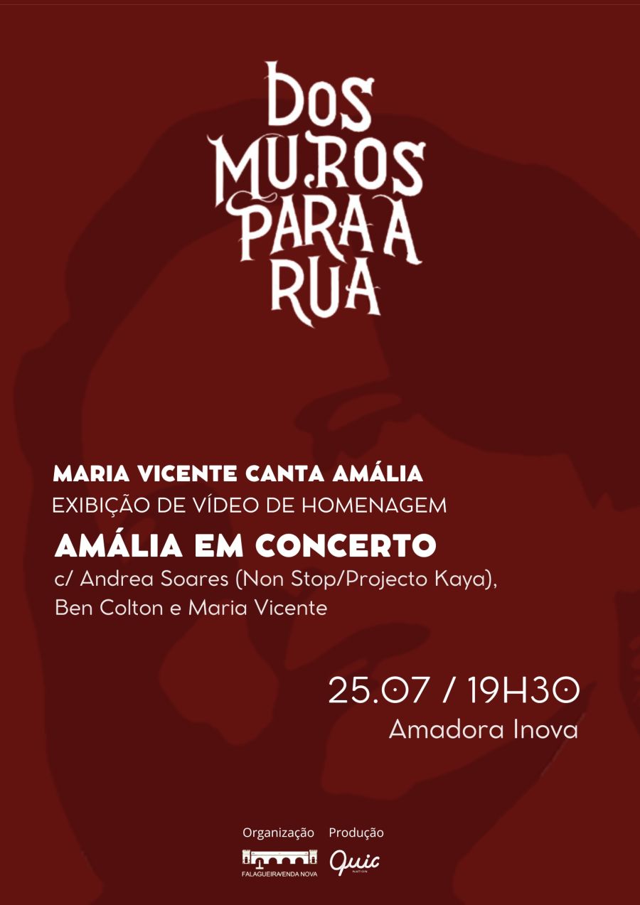 Dos Muros Para a Rua: Homenagem a Amália Rodrigues