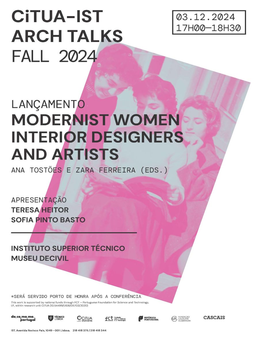 Lançamento do Livro Modernist Women Interior Designers and Artists