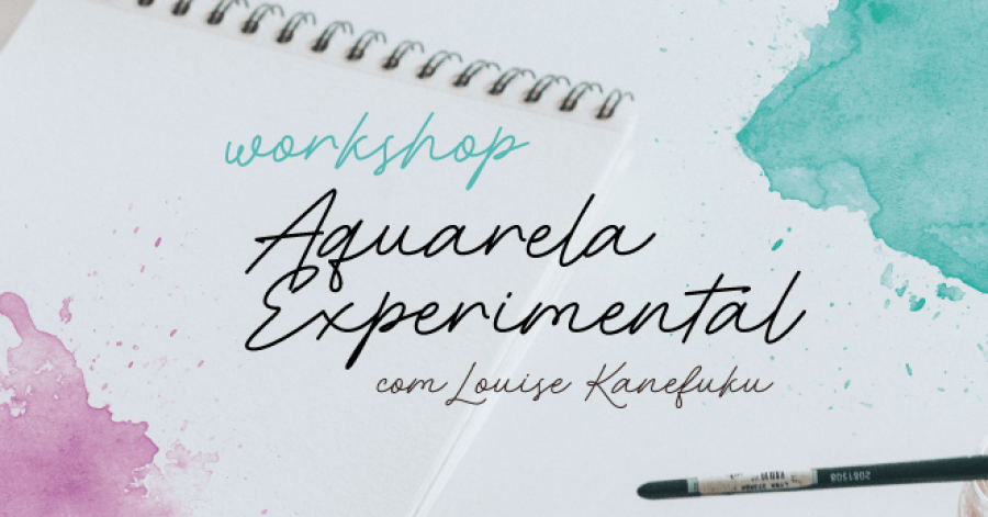 Workshop de Aquarela Experimental
