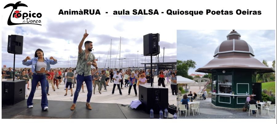 AnimàRUA: aula gratuita de Salsa ao ar livre