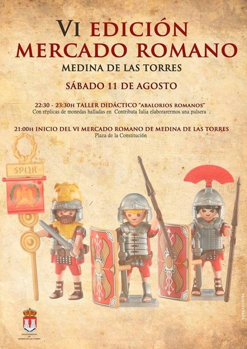 VI Edición Mercado Romano Medina de las Torres