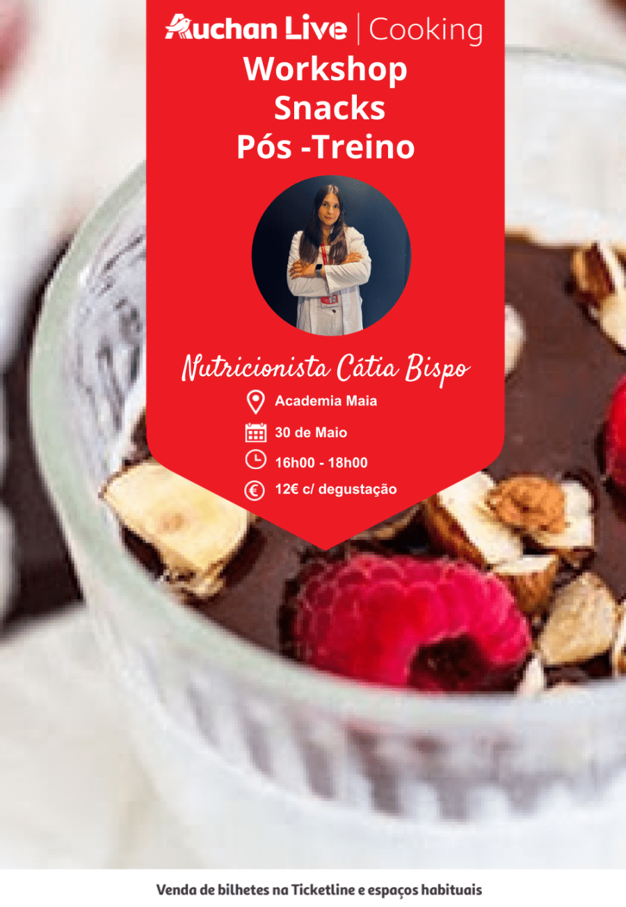 Workshop Snacks Pós - Treino