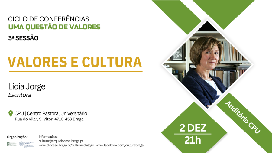 Conferência 'Valores e Cultura'
