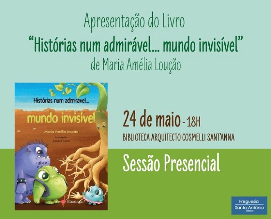 Apresentação do livro 'Histórias num admirável... mundo invisível'