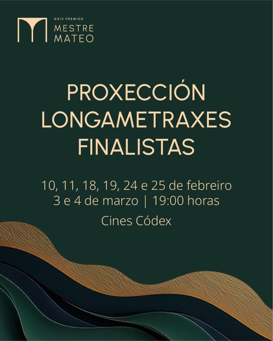 Proxección longametraxes finalistas | XXIV MESTRE MATEO 2026