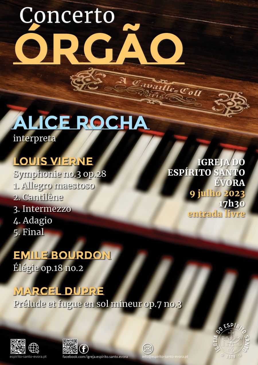 Concerto de Órgão - Alice Rocha