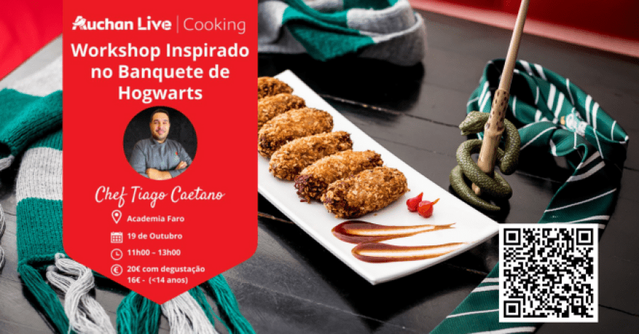 Workshop Inspirado no Banquete de Hogwarts