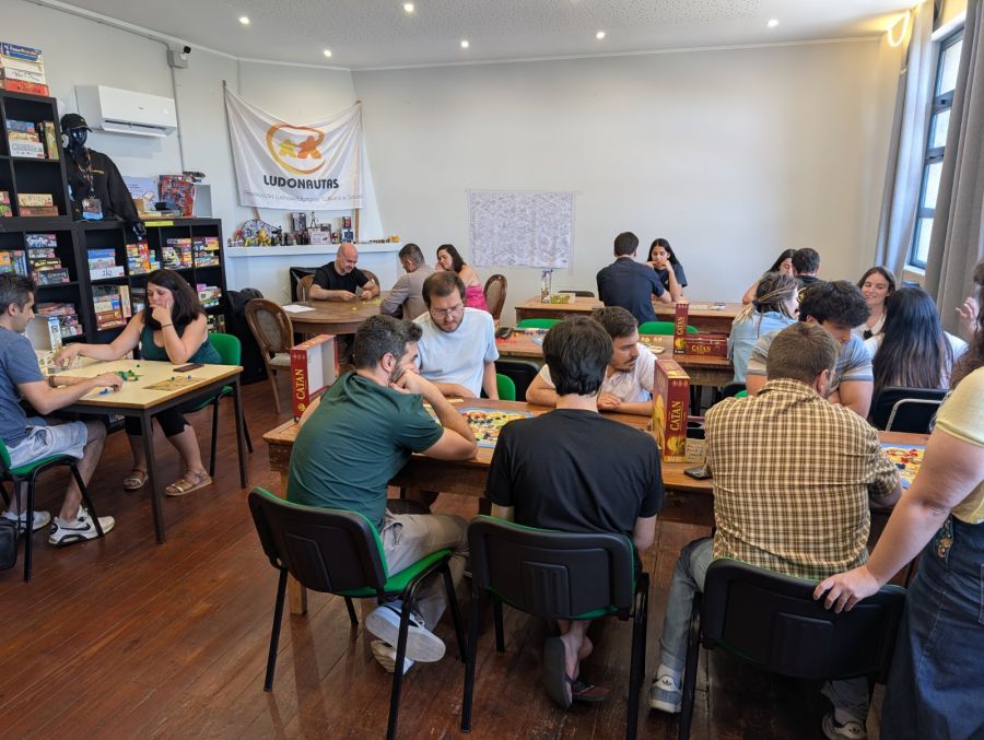 1º Campeonato de Catan dos Ludonautas