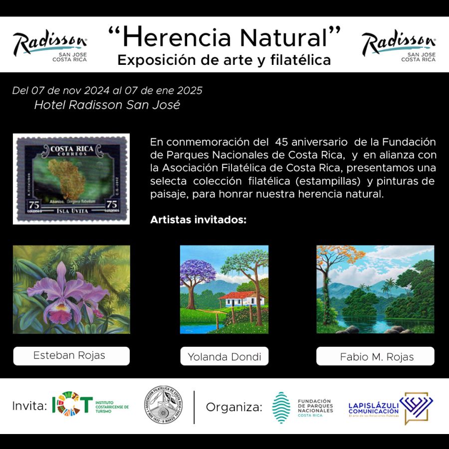 Herencia Natural. Arte y filatélica