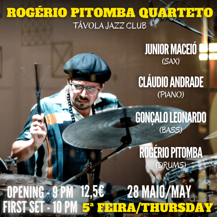Rogério Pitomba Quarteto - Live Jazz no Távola Jazz Club