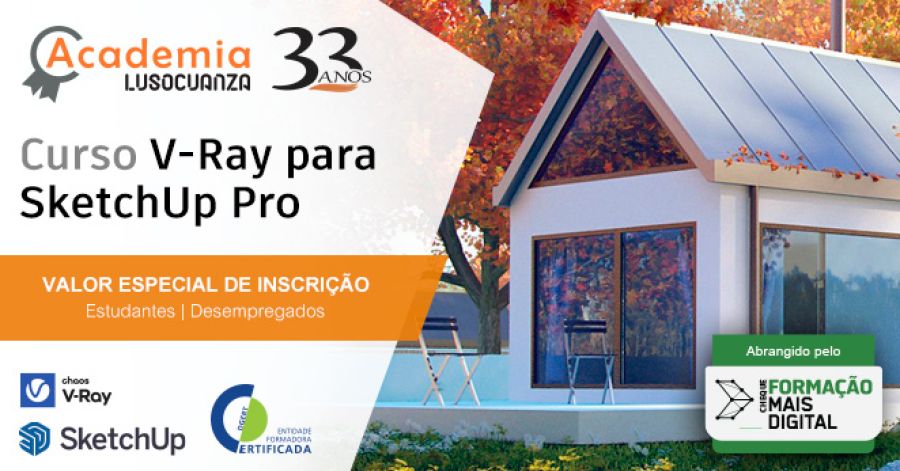 Academia Luso Cuanza - Curso V-Ray para SketchUp Pro