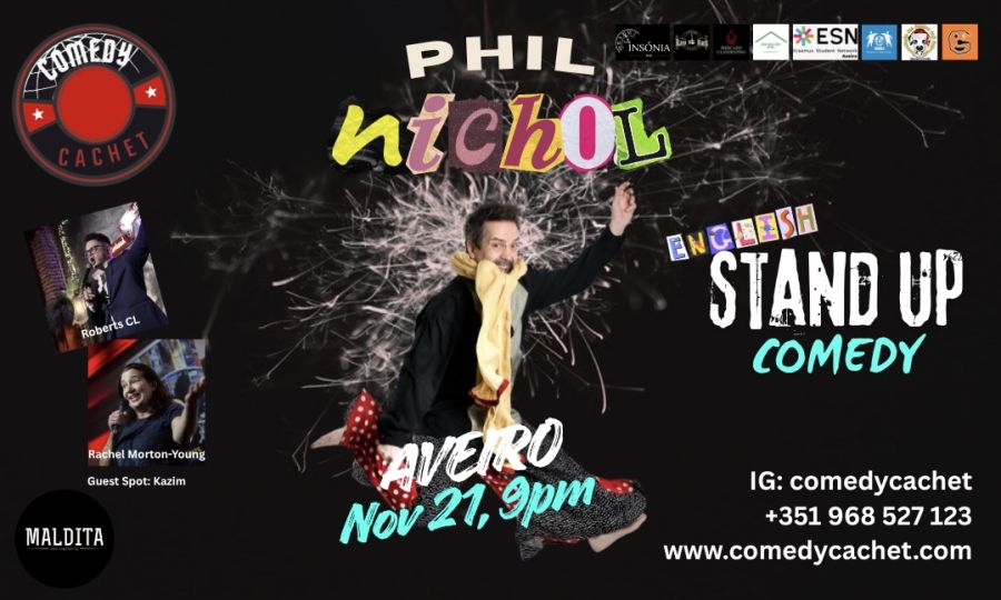 Stand Up Comedy - PHIL NICHOL - Live in Aveiro