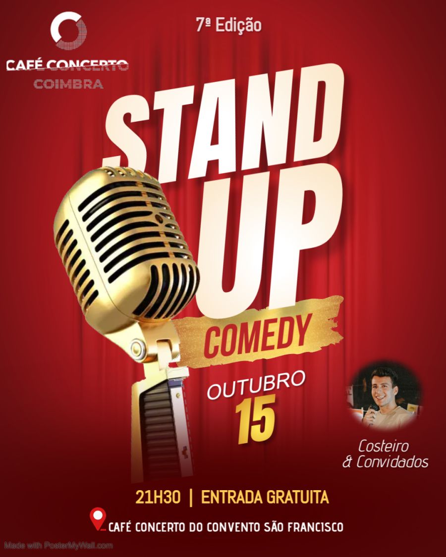 STANDUP COMEDY | Café Concerto (7ª Edição)