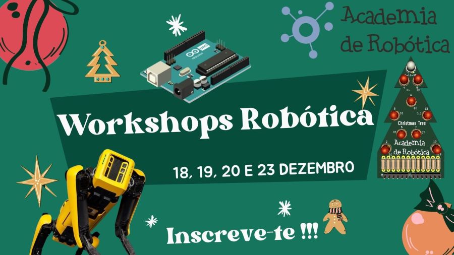 A magia da Robótica ... Workshops de Natal