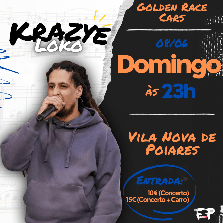 Krazye Loko em Vila Nova de Poiares (Evento Golden Race Cars)  