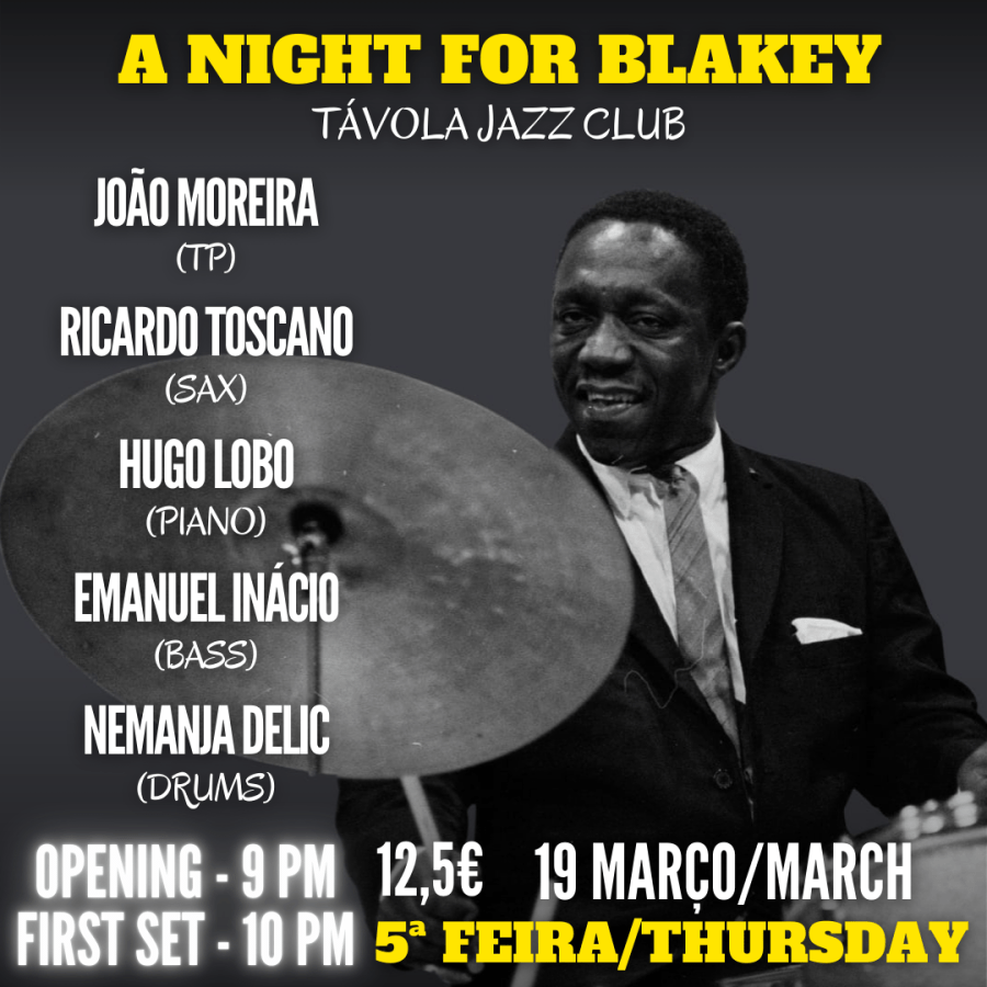 A Night For Blakey - Live Jazz no Távola Jazz Club