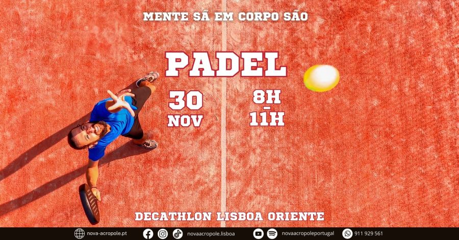Mente Sã em Corpo São - Padel