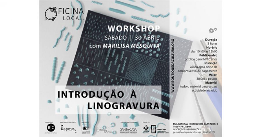 Workshop Introdução à Linogravura