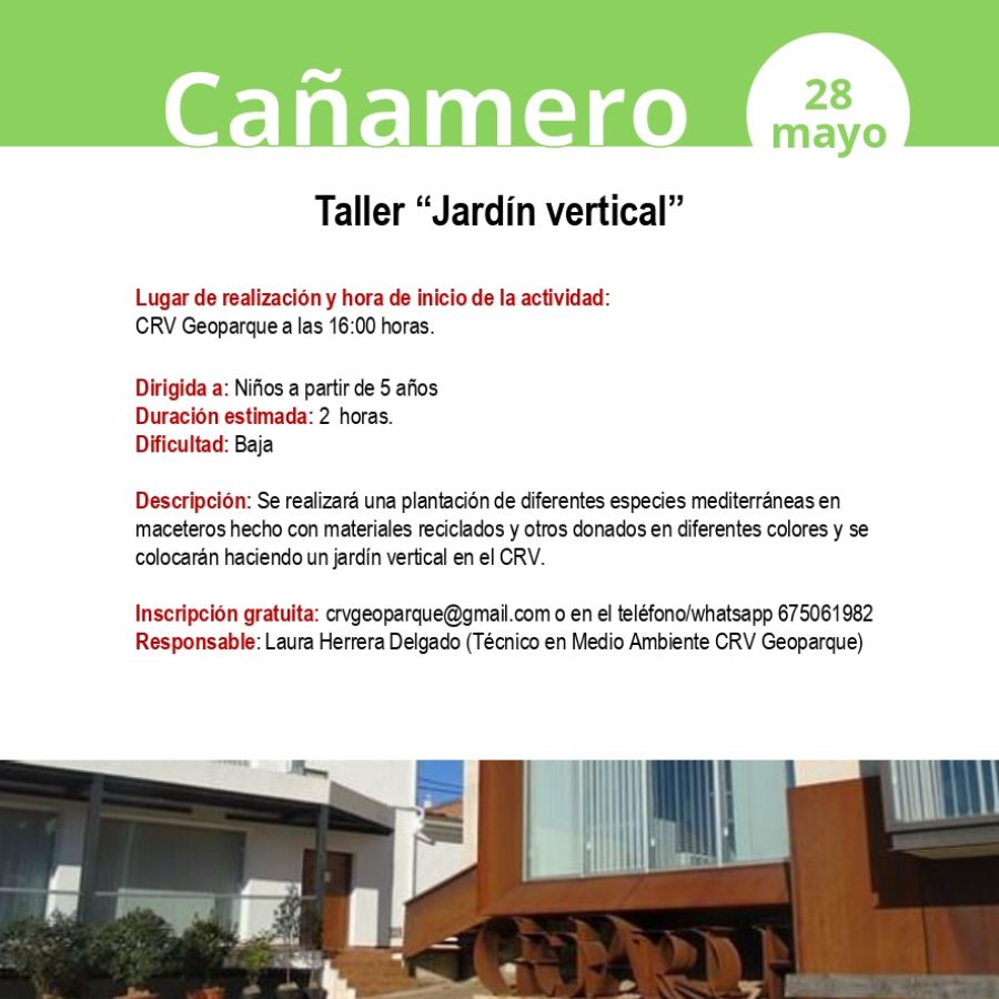 Taller “Jardín vertical”