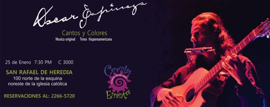 Cantos y colores. Oscar Espinoza. Trova