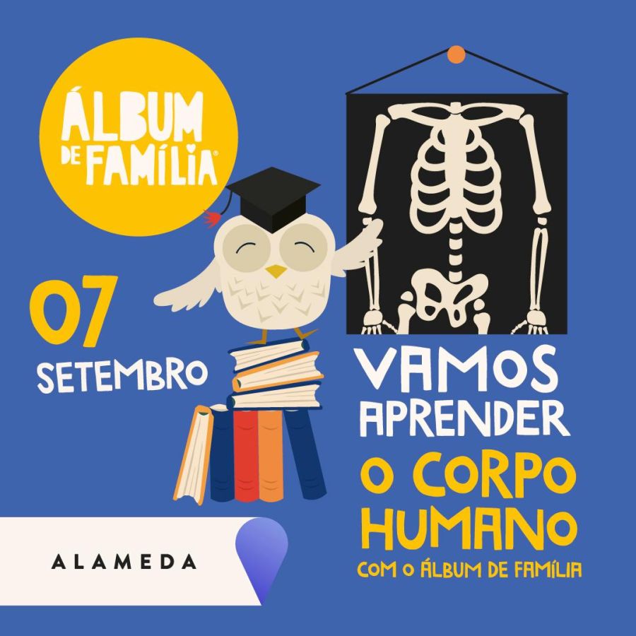 “Vamos aprender o Corpo Humano” no Alameda Shop&Spot