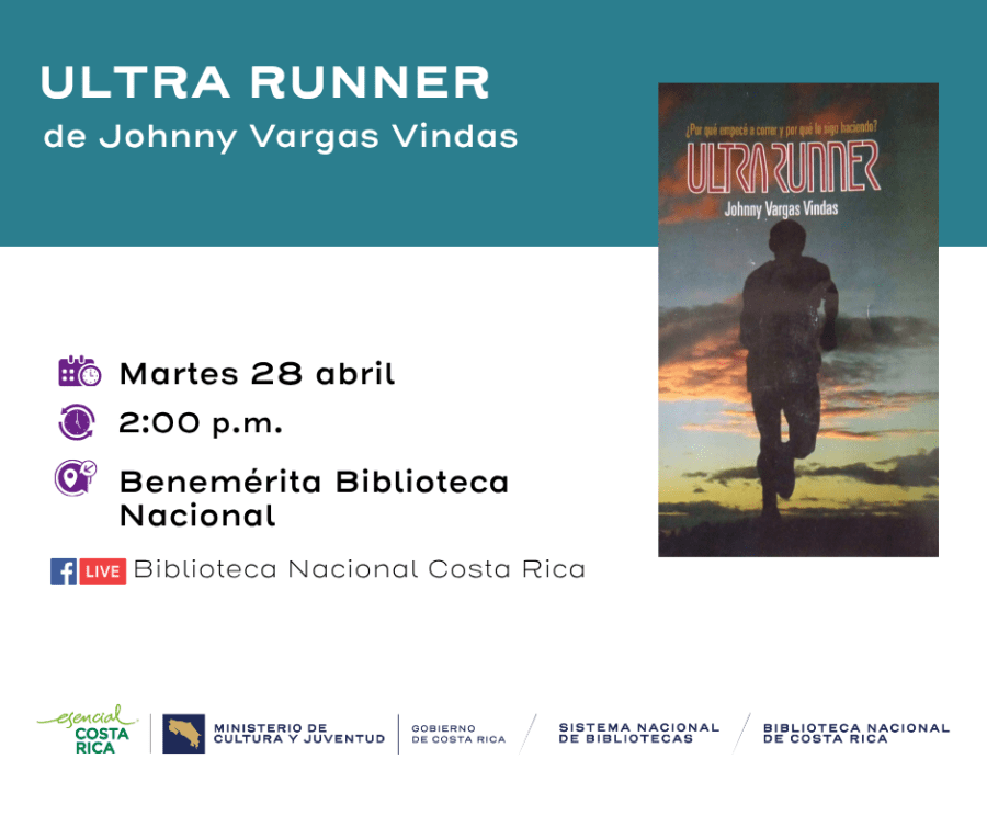Presentación del libro 'Ultra runner' de Johnny Vargas Vindas