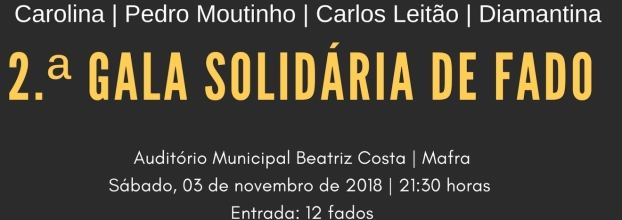 2ª Gala Solidária de Fado