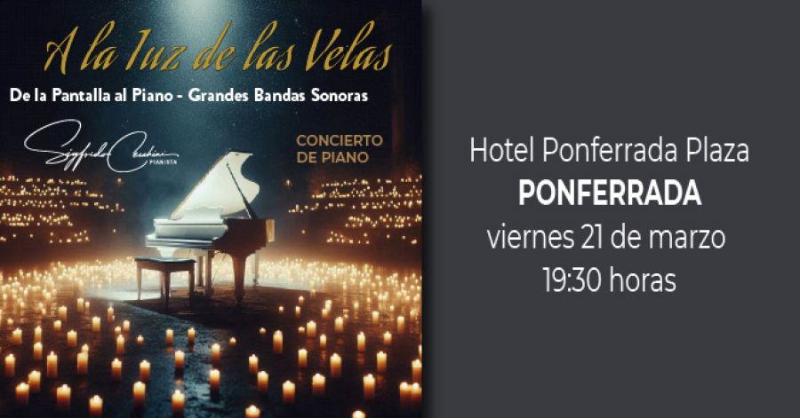 Concierto 'A la Luz de las Velas': De la Pantalla al Piano – Grandes Bandas Sonoras