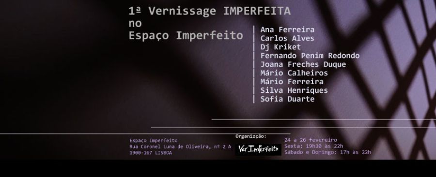 1ª Vernissage Imperfeita